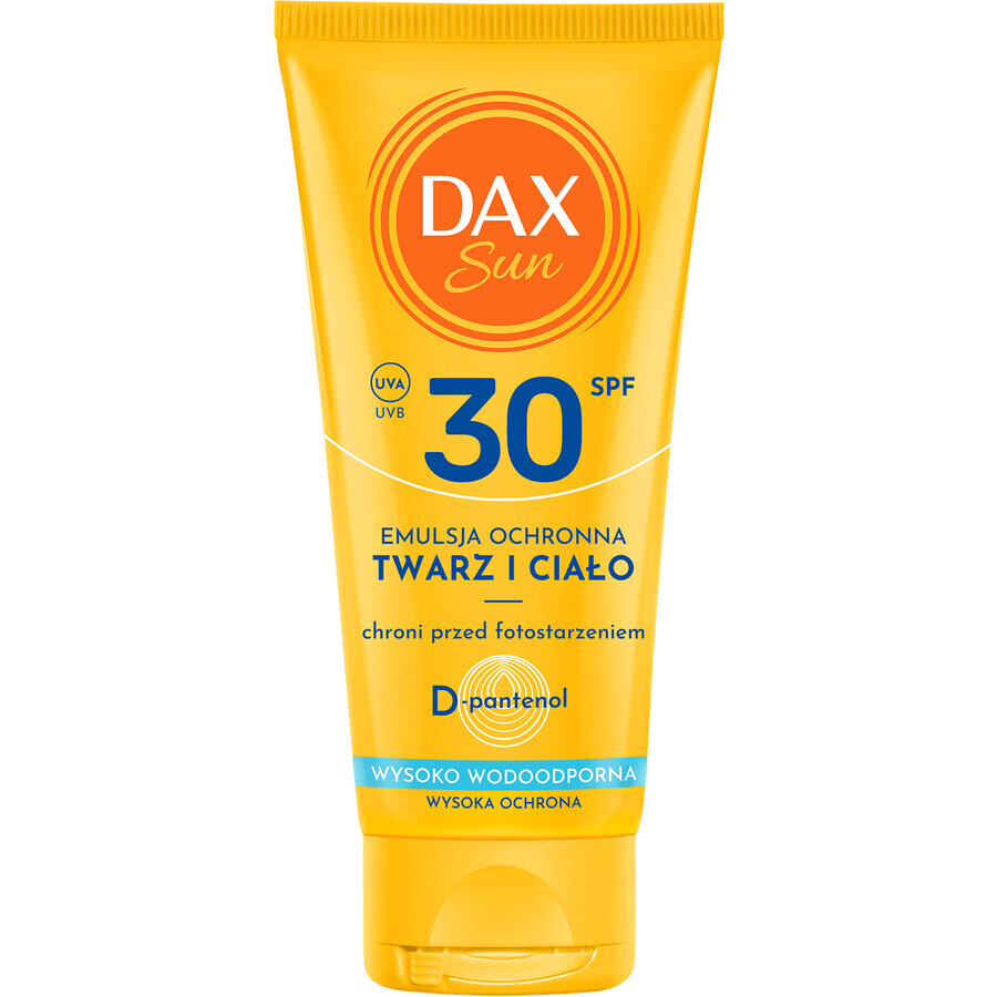DAX Sun, émulsion protectrice, visage et corps, SPF 30, 50 ml
