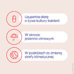 Dicoflor Forte (ex Dicoflor 6), per bambini dai 3 anni e adulti, 20 capsule + Elettroliti, per bambini e adulti, gusto banana, 12 bustine in omaggio