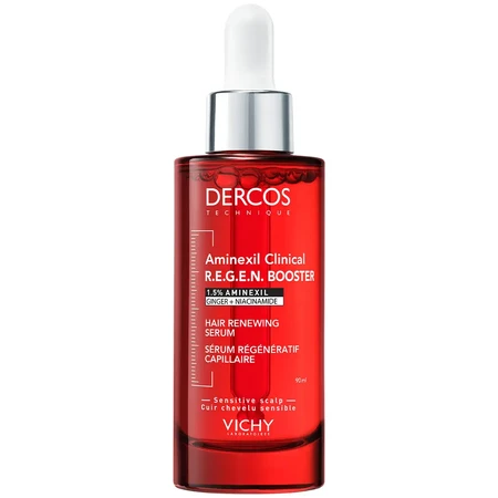 Vichy Dercos Aminexil Clinical Booster, suero capilar, 90 ml