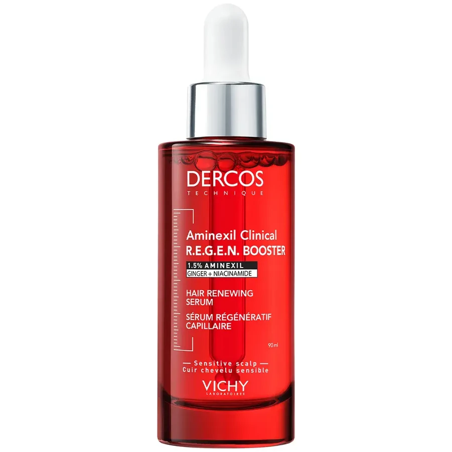 Vichy Dercos Aminexil Clinical Booster, suero capilar, 90 ml