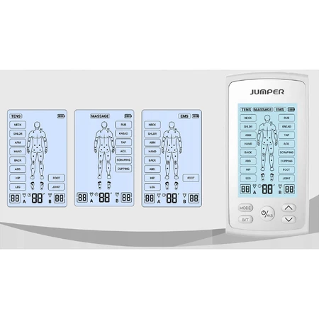Jumper JPD-ES220, électrostimulateur Tens 3in1