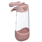 B.Box, Trinkflasche mit Mundstück, Tritan, Kinderflasche, Blush Crush, ab 3 Jahren, 600 ml B.Box, Trinkflasche mit Mundstück, Tritan, Kinderflasche, Blush Crush, ab 3 Jahren, 600 ml