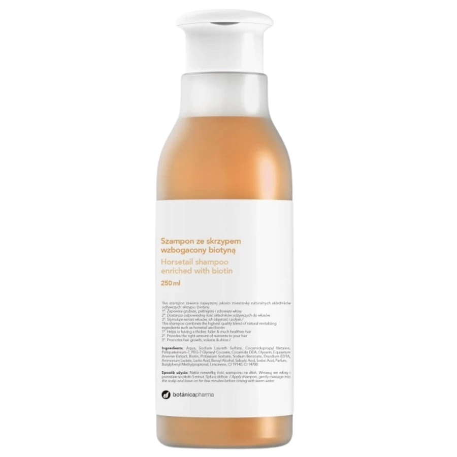 Botanicapharma, heermoes shampoo verrijkt met biotine, 250 ml