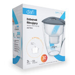 Dafi Astra Led, ulcior cu filtru, oțel, 3 l + filtru Unimax, 1 buc Dafi Astra Led, ulcior cu filtru, oțel, 3 l + filtru Unimax, 1 buc