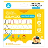 CzuCzu Dłuuugie rysowanki Rysuję szlaczki Nieco trudniejsze, 2 boeken voor kinderen vanaf 4 jaar