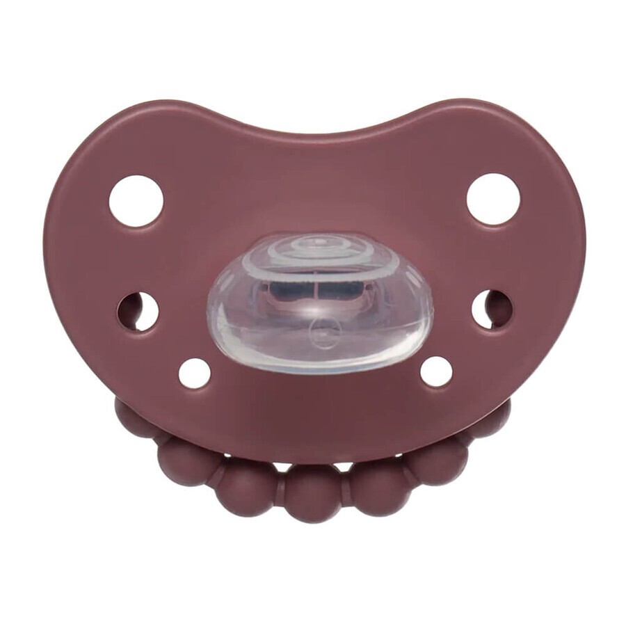 Luu Kids, fopspeen, speen, silicone, Marokkaans Roze, vanaf 6 maanden, 1 stuk