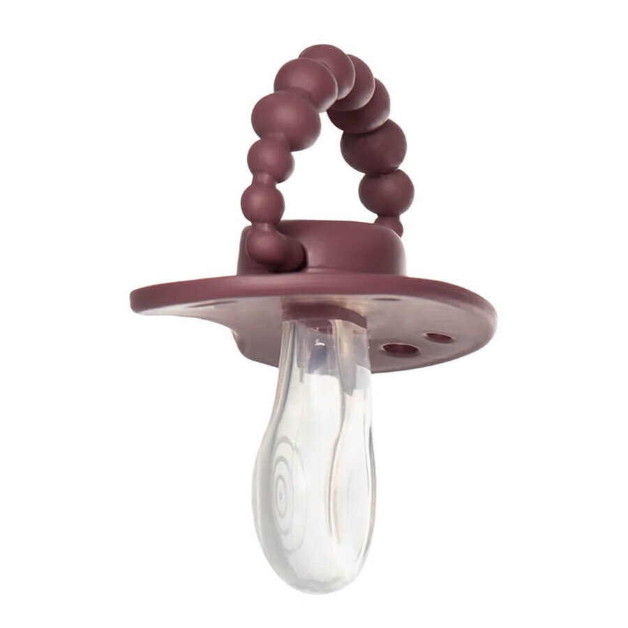 Luu Kids, fopspeen, speen, silicone, Marokkaans Roze, vanaf 6 maanden, 1 stuk