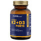 Pureo Health Vitamins K2+D3 Forte, 60 capsules