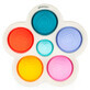 Dumel GiliGums, giocattolo sensoriale, Forme colorate Pop It, da 3 mesi, 1 pezzo