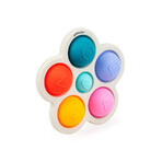 Dumel GiliGums, jouet sensoriel, Coloured Shapes Pop It, à partir de 3 mois, 1 pièce Dumel GiliGums, jouet sensoriel, Coloured Shapes Pop It, à partir de 3 mois, 1 pièce