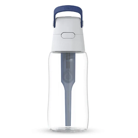 Dafi Solid, bouteille filtrante, denim, 0,5 l + filtre à eau, 1 pièce