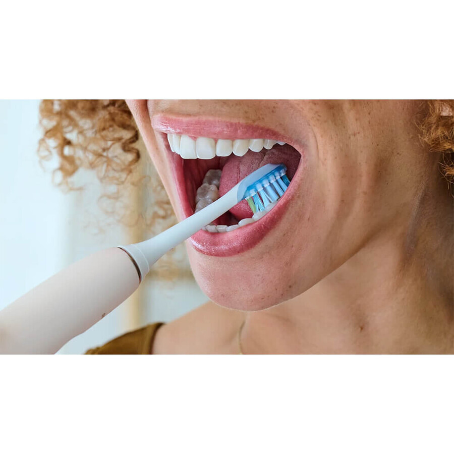 Philips, punte di ricambio per lo spazzolino sonico Sonicare C3 Premium Plaque Defence, bianco, 4 pezzi