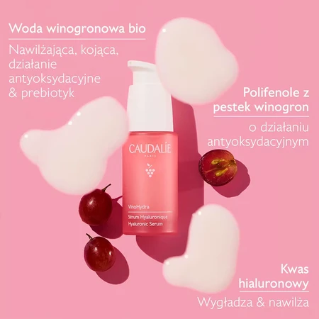 Caudalie VinoHydra Hyaluronic, facial serum, 30 ml