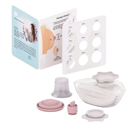 Momini SingleHarmony, extractor de leche electrónico, monofásico, 4 fases, sin cable