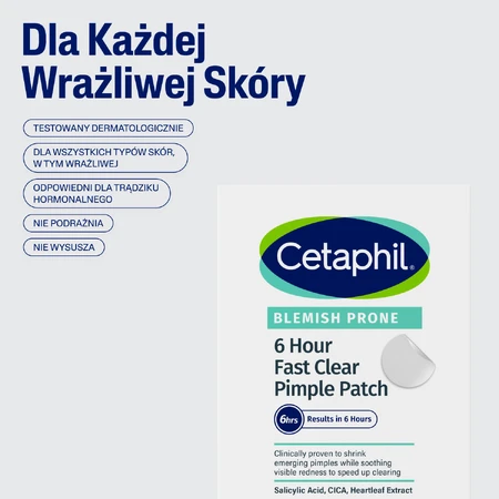 Cetaphil Blemish Prone, Ekzem-Patch, 24 Stück
