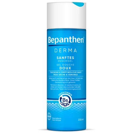 Bepanthen Derma, gel limpiador corporal, 200 ml