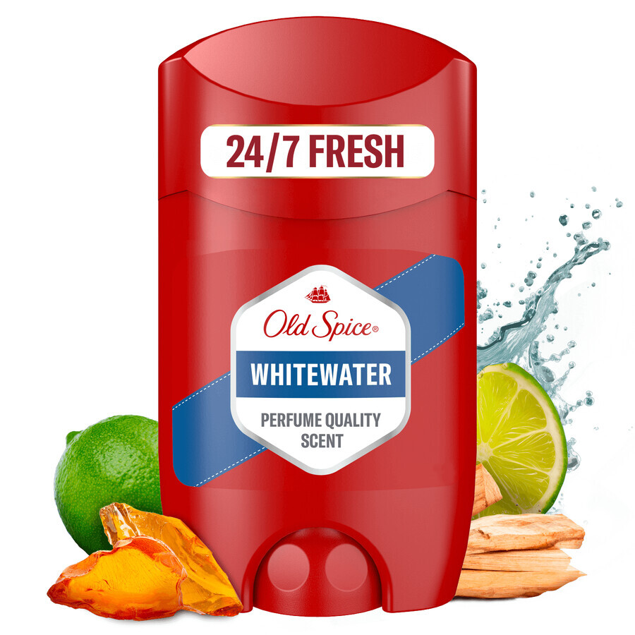 Old Spice, deodorante in stick, Whitewater, 50 ml