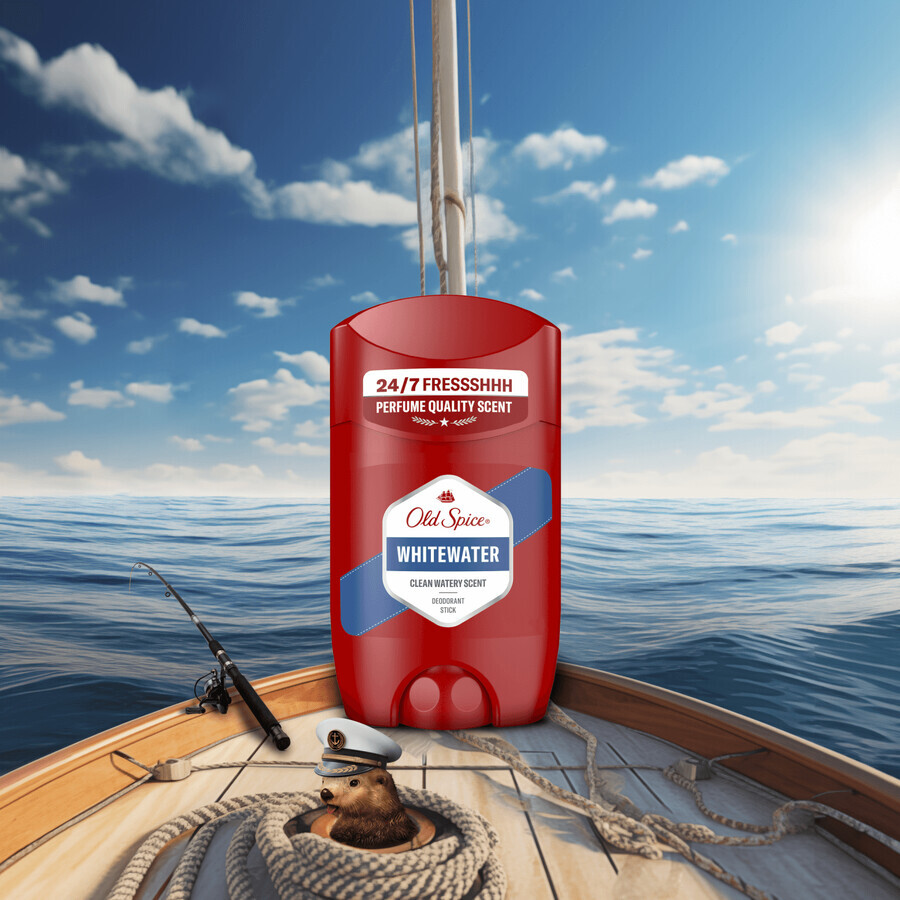Old Spice, deodorante in stick, Whitewater, 50 ml