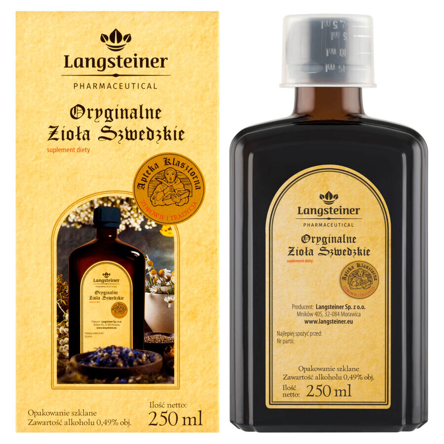 Set Langsteiner Original Swedish Herbs, 2 x 250 ml