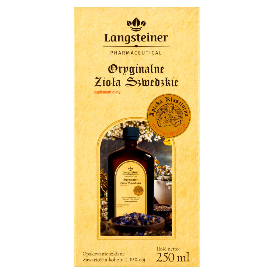 Set Langsteiner Original Swedish Herbs, 2 x 250 ml