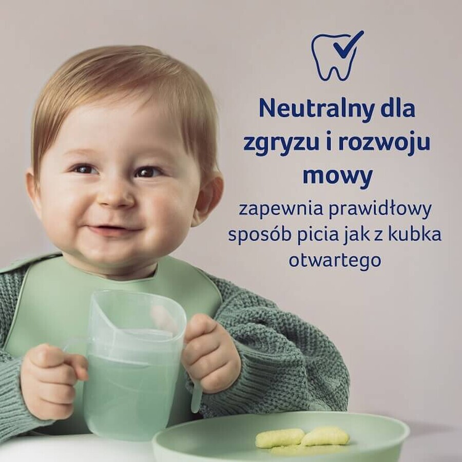 Lovi, Taza de entrenamiento Genius, pistacho, 35/368, a partir de 6 meses, 150 ml