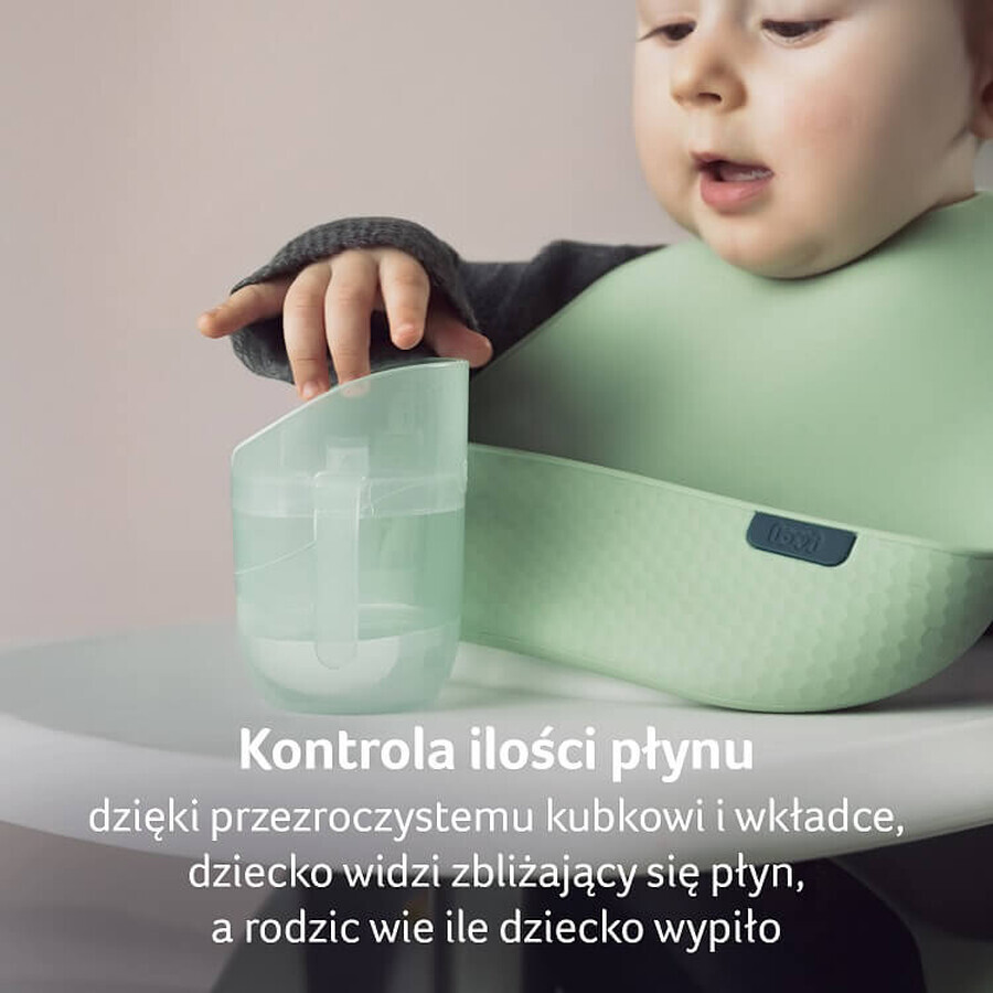 Lovi, Taza de entrenamiento Genius, pistacho, 35/368, a partir de 6 meses, 150 ml