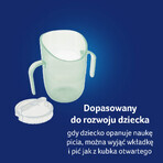 Lovi, Taza de entrenamiento Genius, pistacho, 35/368, a partir de 6 meses, 150 ml