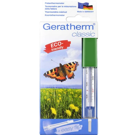Geratherm Classic GT-1000, termómetro de vidrio, sin mercurio con agitador