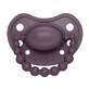 Luu Kids, pacifier, positioning, silicone, Sweet Plum, from 6 months, 1 piece