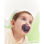 Luu Kids, succhietto, posizionamento, silicone, Sweet Plum, da 6 mesi, 1 pezzo Luu Kids, succhietto, posizionamento, silicone, Sweet Plum, da 6 mesi, 1 pezzo