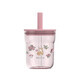 Strohhalmglas f&#252;r Kinder, Fairy Garden, 250 ml, Little Dutch