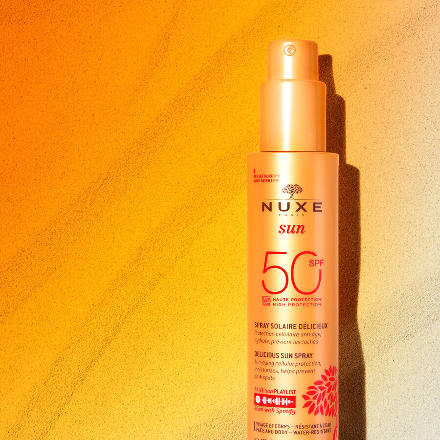 Nuxe Sun, face and body tanning lotion, SPF 50, 150 ml + free beach bag