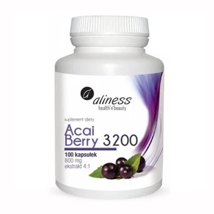 Aliness Acai Berry 3200, 100 cápsulas vegetales