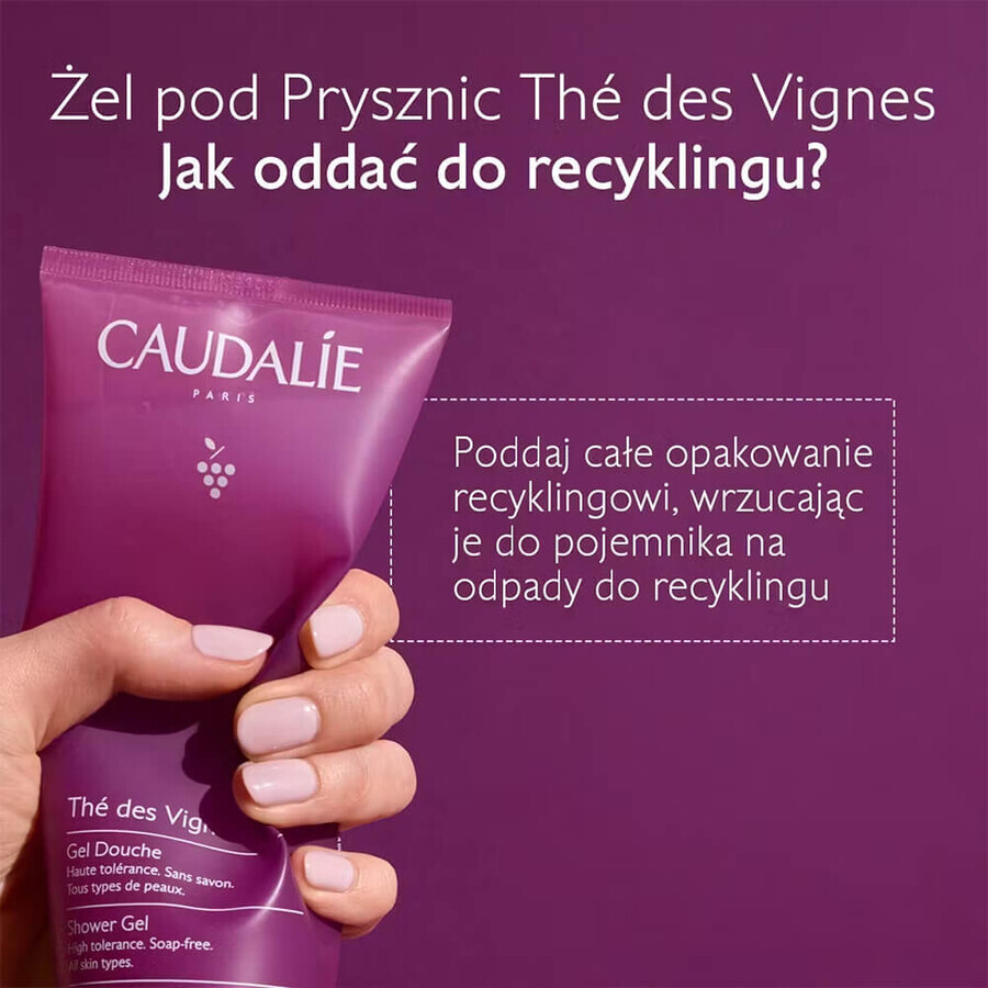 Caudalie The des Vignes, gel doccia, 200 ml