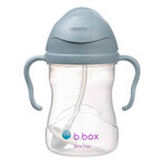 B.Box, biberon avec paille, bleu, à partir de 6 mois, 240 ml EMBALLAGE DECORATIF B.Box, biberon avec paille, bleu, à partir de 6 mois, 240 ml EMBALLAGE DECORATIF