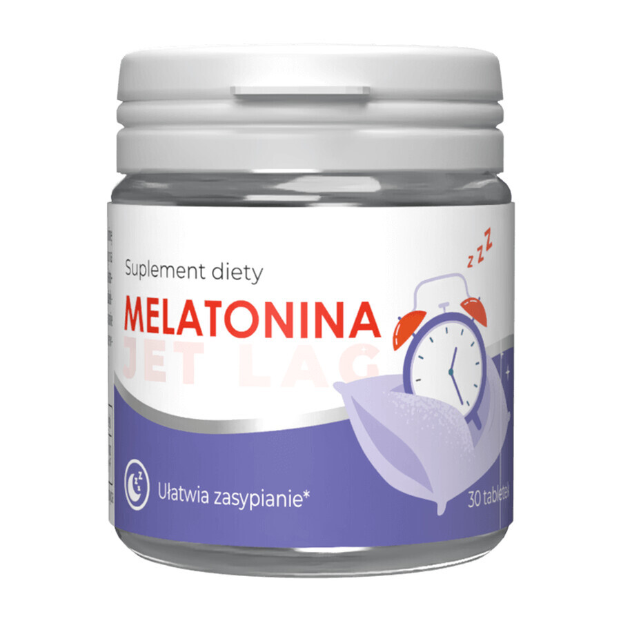 Melatonin Jet Lag, 30 comprimate