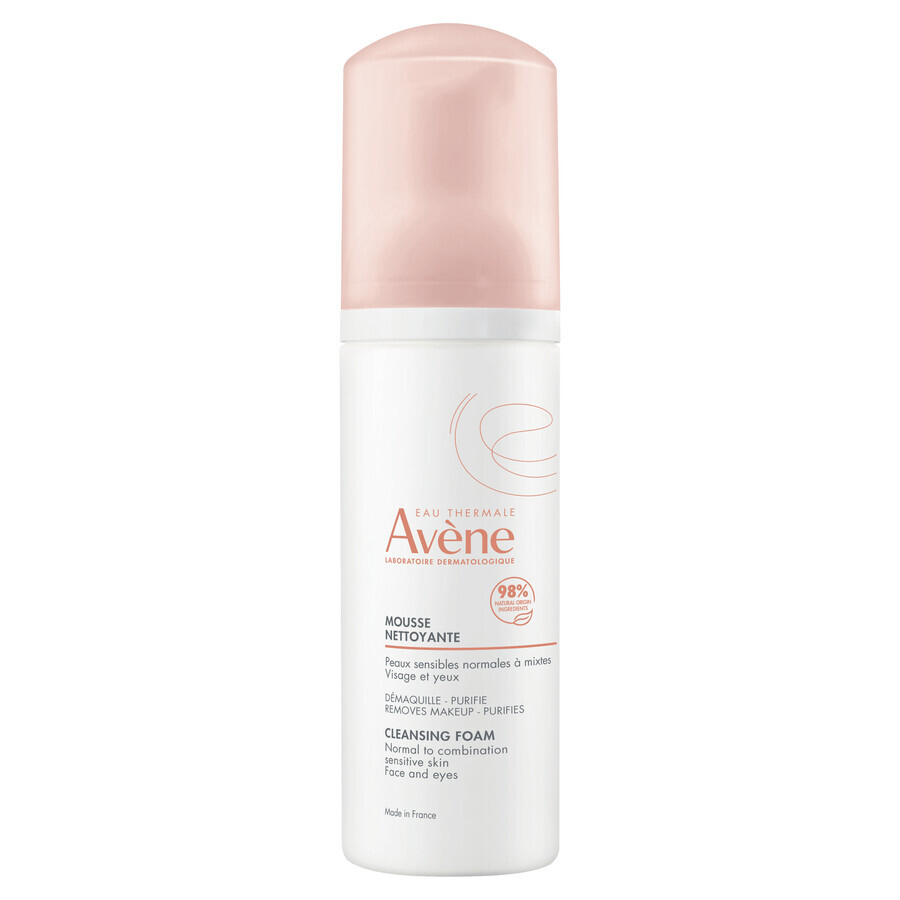 Avene Les Essentiels, cleansing foam, 150 ml