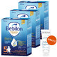 Set Bebilon Advance Pronutra 5 Junior, f&#243;rmula nutritiva a base de leche, para preescolar, 3 x 1000 g + Bioderma Atoderm Intensive Baume, loci&#243;n emoliente, 75 ml gratis