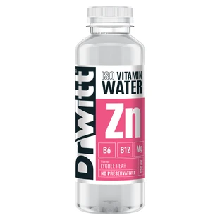DrWitt Iso Vitamine Water, isotone drank, lychee en peer, 550 ml