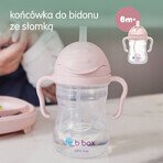 B.Box, Trinklernbecher, 4-in-1-Set, rosa, ab 4 Monaten, 240 ml B.Box, Trinklernbecher, 4-in-1-Set, rosa, ab 4 Monaten, 240 ml