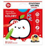 CzuCzu Long Drawing Books Grab My Crayon Colours, 2 Bücher für Kinder, ab 18 Monaten CzuCzu Long Drawing Books Grab My Crayon Colours, 2 Bücher für Kinder, ab 18 Monaten