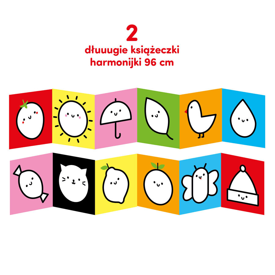 CzuCzu Long Drawing Books Grab My Crayon Colours, 2 Bücher für Kinder, ab 18 Monaten