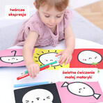 CzuCzu Long Drawing Books Grab My Crayon Colours, 2 Bücher für Kinder, ab 18 Monaten CzuCzu Long Drawing Books Grab My Crayon Colours, 2 Bücher für Kinder, ab 18 Monaten