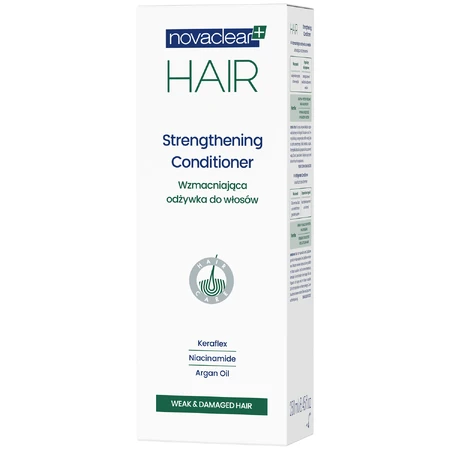 Novaclear Hair, hair strengthening conditioner, 250 ml