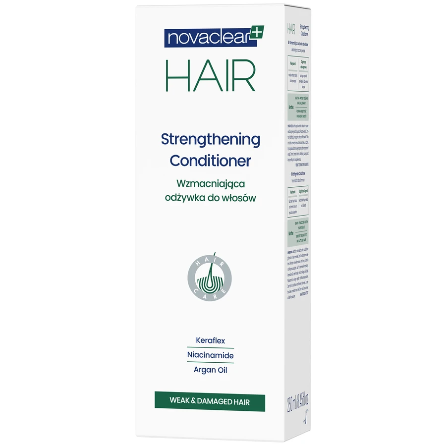 Novaclear Hair, hair strengthening conditioner, 250 ml