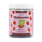 Noble Health VitaGummies Vitamina D, aromă de căpșuni, 60 unități