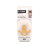 Silicone pacifier SX Pro Colour Essence, 0-6 months, Mustard yellow, Suavinex