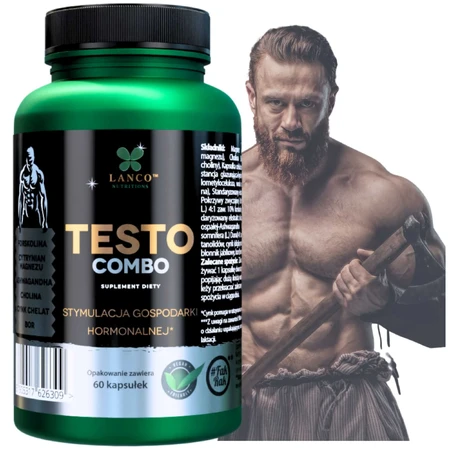 Lanco Nutritions Testo Combo, 60 capsules