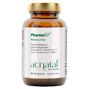 PharmoVit Acnatal skin booster Beauty line, 60 capsules