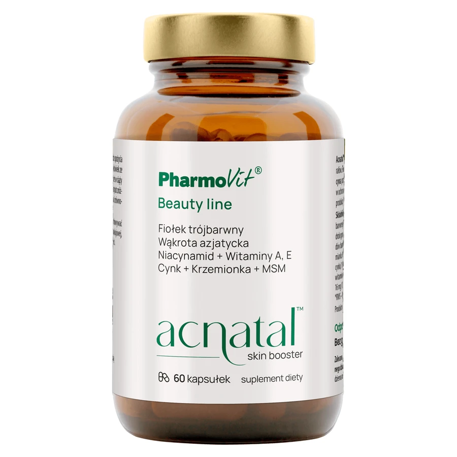 PharmoVit Acnatal skin booster Beauty line, 60 capsules
